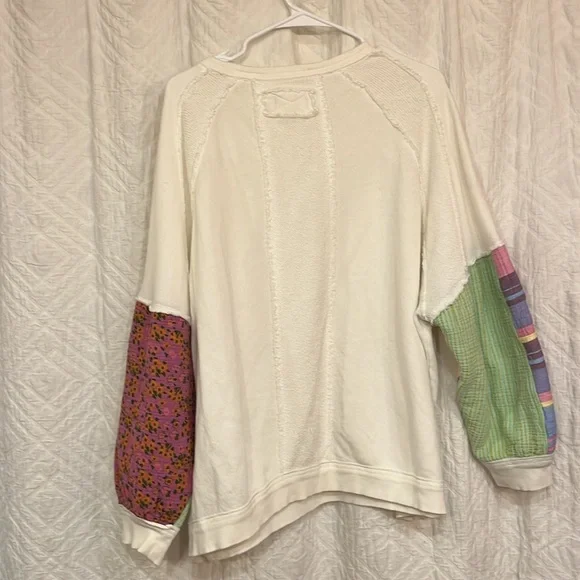 NWOT Free People We The Free Right On Cuff Sweatshirt - Picture 12 of 12